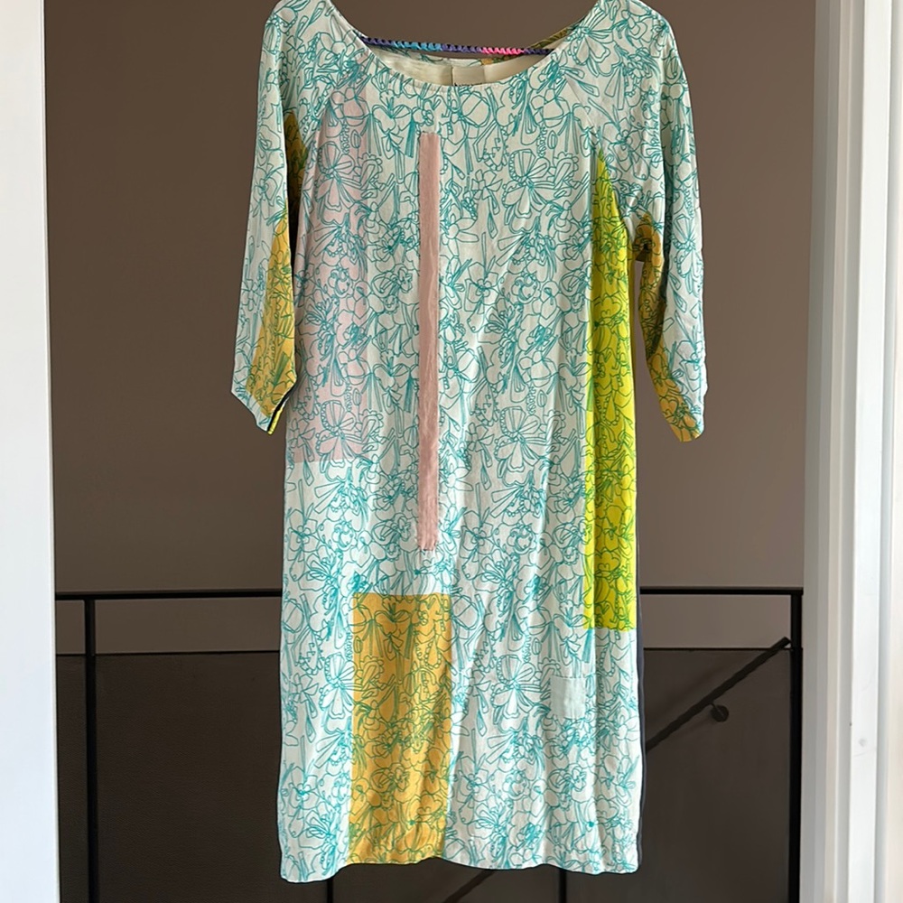 Helen Bullok Print dress Sz 6